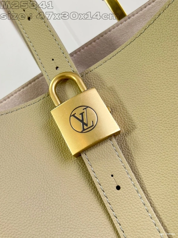 Cheap VUITTON Cabas Low MM-47*30*14CM LOUIS Key 0817